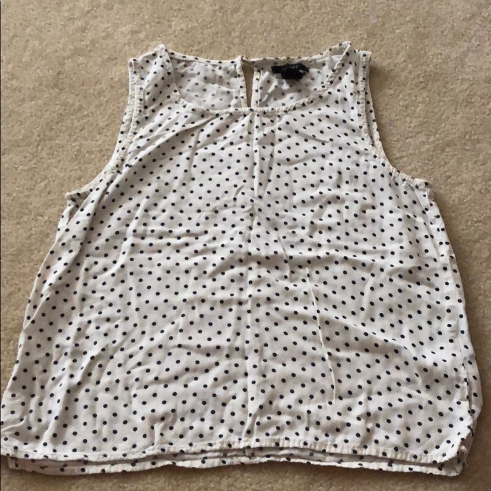 Polka Dot Loose Fitting Tank